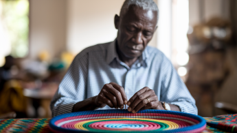 L'artisanat sénégalais comme activité thérapeutique après 60 ans