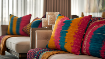 Textiles sénégalais et décoration intérieure des propriétés de prestige