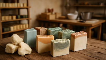 Savons artisanaux au beurre de karité : différence avec les produits industriels