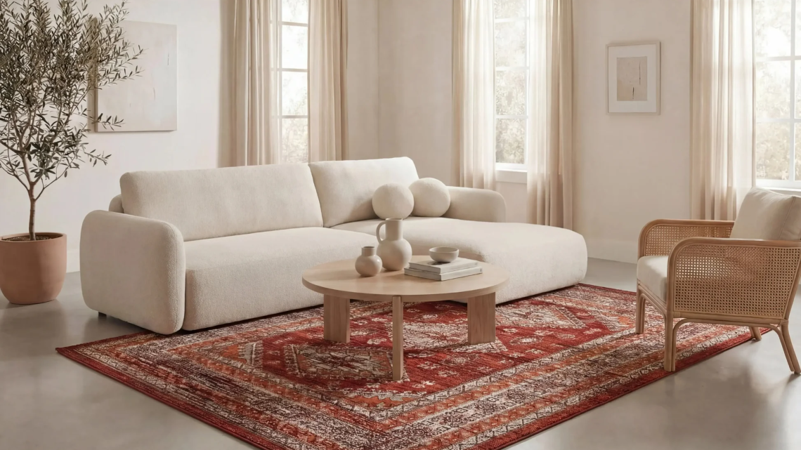 Tapis de salon : ce détail qui change toute l’ambiance