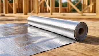 pare-vapeur-texture-reflechissante-chantier-bois